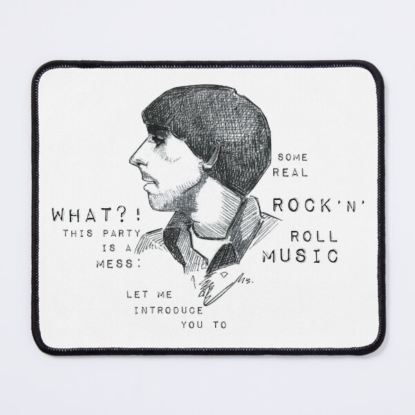 Item preview, Keith Moon Profile - Graphic Portrait (with lyrics!) designed and sold by ModMuzik.