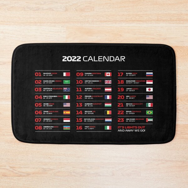 Item preview, 2022 Season Calendar (Black BG) designed and sold by FilipeFerreira.