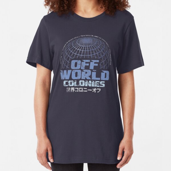 Off World Colonies Slim Fit T-Shirt