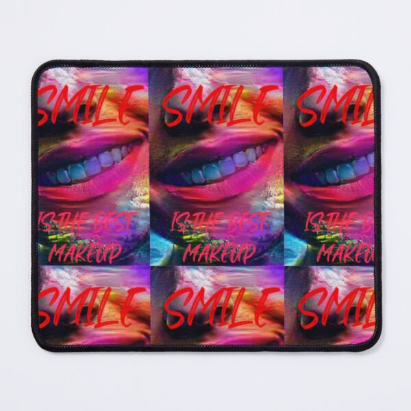 Item preview, Smile is the best make up with red wording shown teeth designed and sold by Bekindtome.