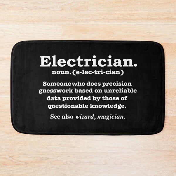 Item preview, Electrician Definition - for Electricity lovers designed and sold by TeesLina.