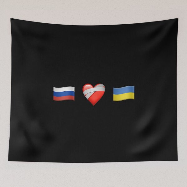 Item preview, Russia Ukraine Peace Love Harmony designed and sold by So Witcasm ?.