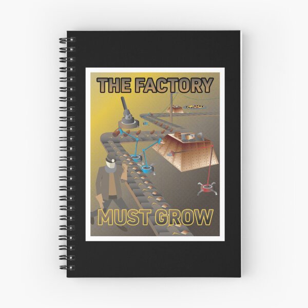 Item preview, The Factory Must Grow - Factorio    designed and sold by Suemontana886.