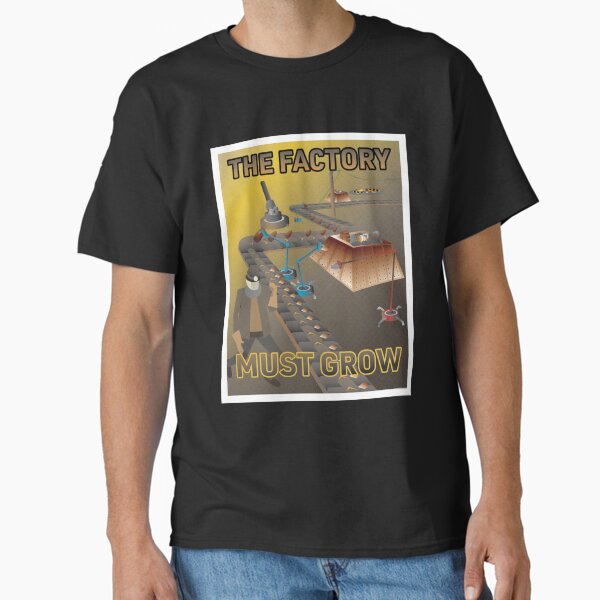 Item preview, The Factory Must Grow - Factorio    designed and sold by Suemontana886.