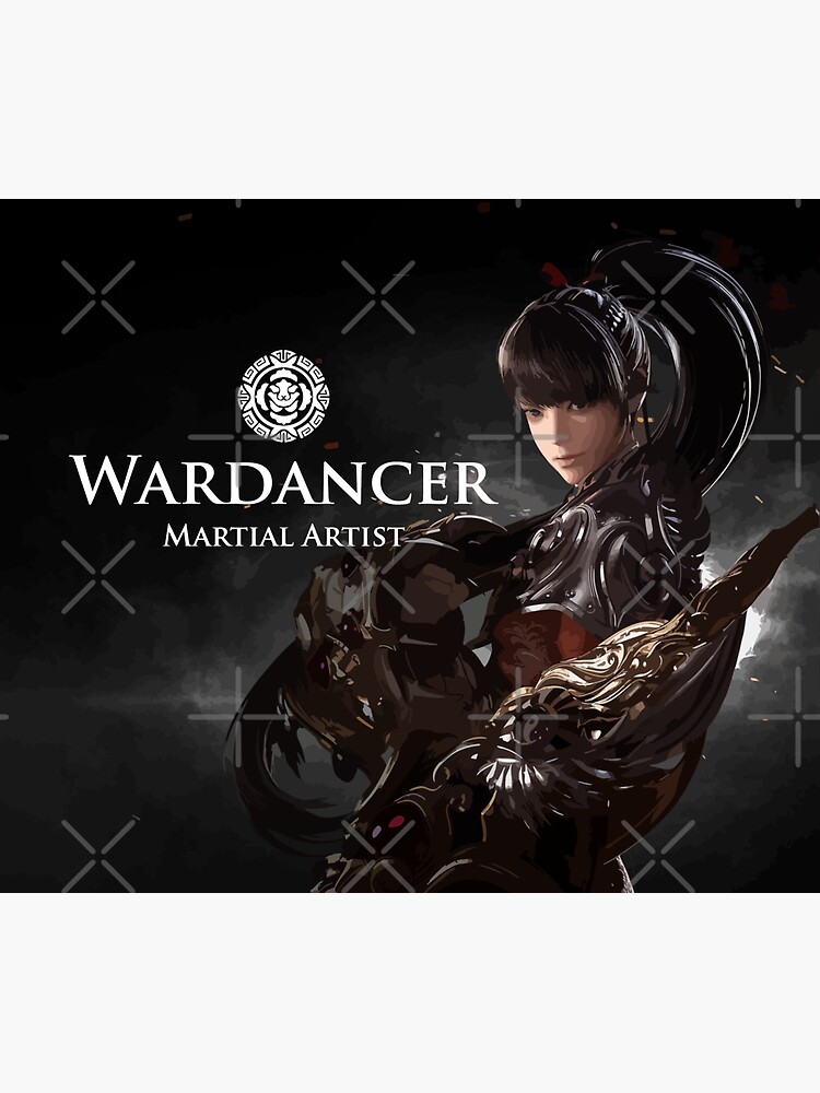 "Wardancer Lost Ark Martial Artist Class Vector Art" Sticker by