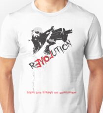 Revolution Stars and Stripes Design Unisex T-Shirt