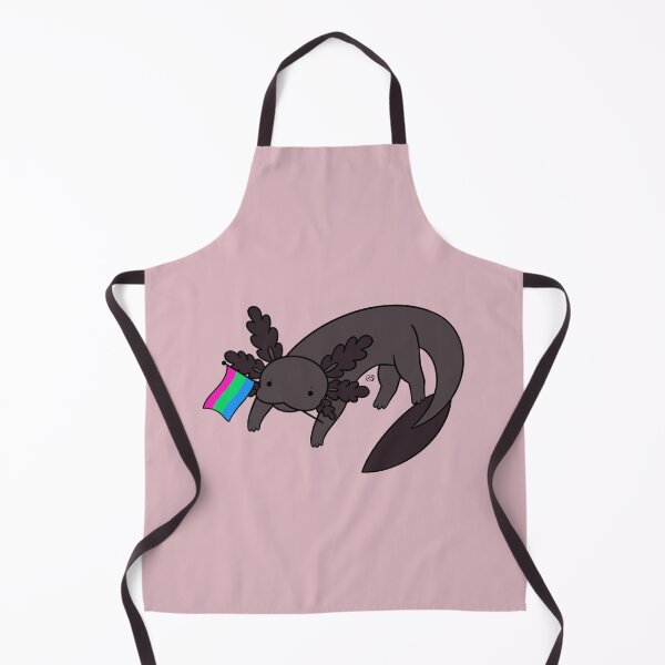 Item preview, Melanistic Pride Axolotl- Polysexual designed and sold by AstralAbraxas.