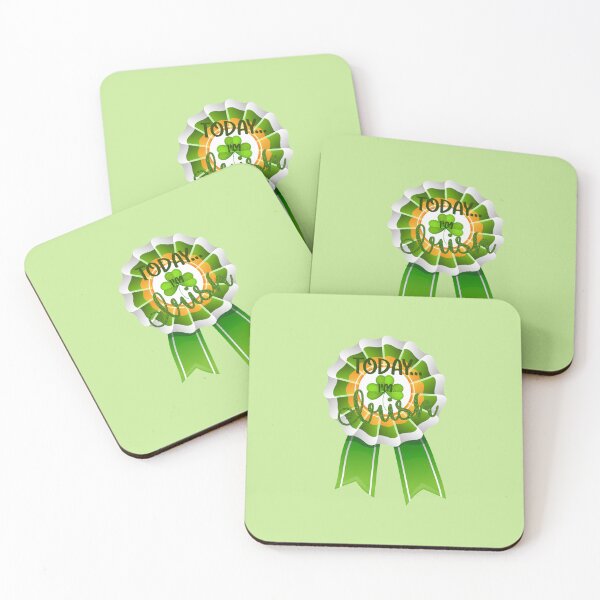 Item preview, Today, I’m Irish!! (on Green) designed and sold by PawsitiveMum.