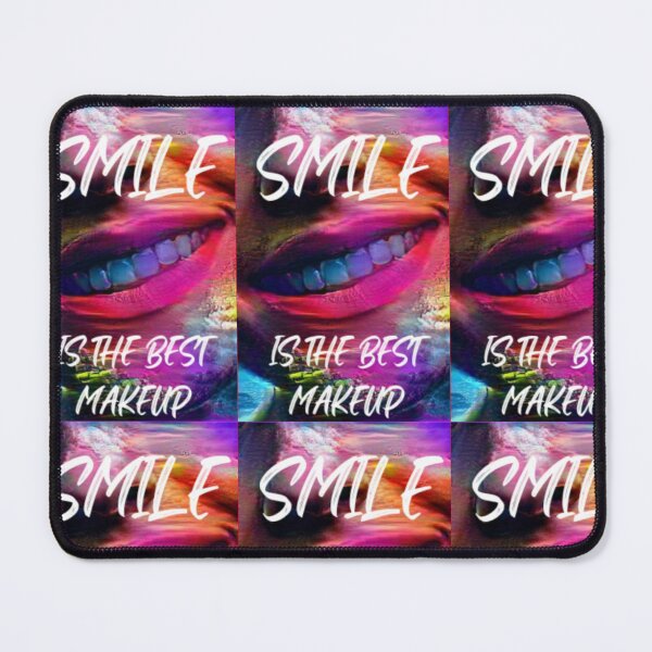 Item preview, Smile is the best make up with white wording shown teeth designed and sold by Bekindtome.