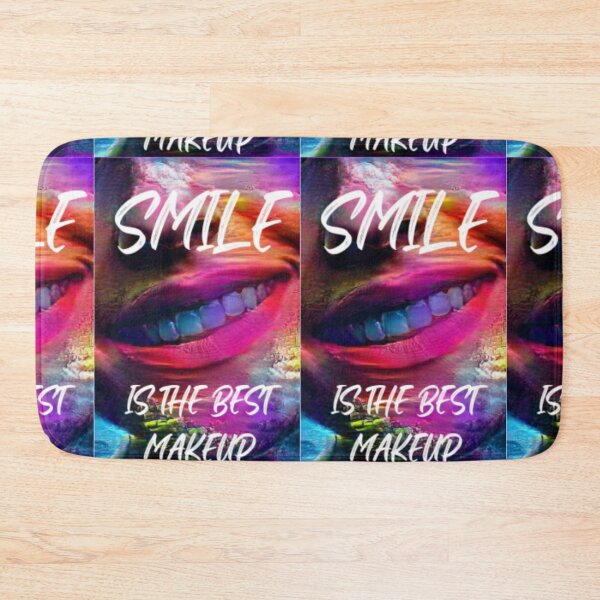 Item preview, Smile is the best make up with white wording shown teeth designed and sold by Bekindtome.