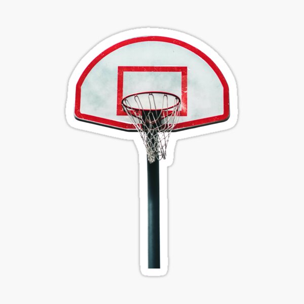 "Basketball Hoop Sticker" Sticker by Hebrews810 Redbubble