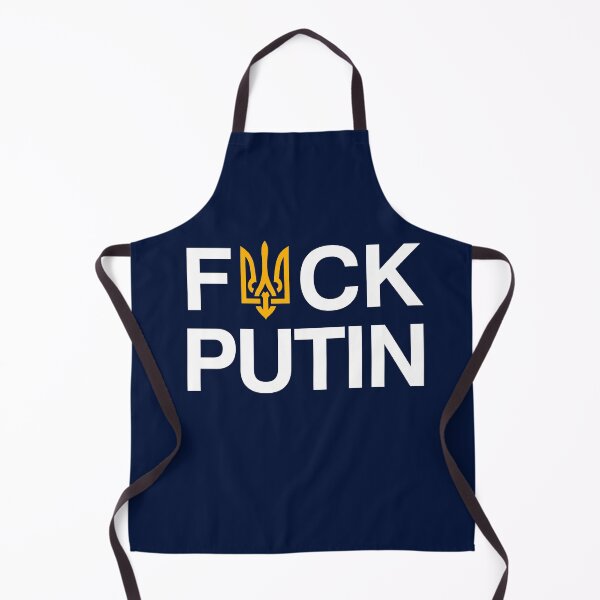 Item preview, Anti Putin, I Stand with Ukraine with Ukrainian Flag Trident  designed and sold by BootsBoots.