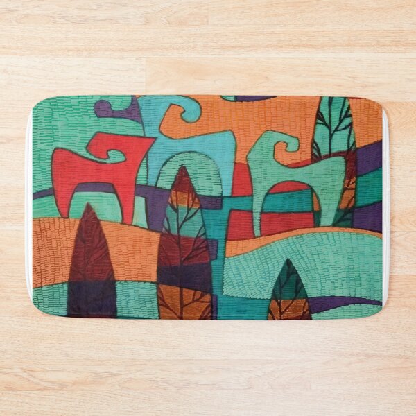 Item preview, multicolor mountain animals designed and sold by aikdreams.
