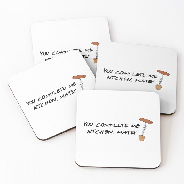 Item preview, You Complete Me Kitchen, Matey designed and sold by Shayli Kipnis.