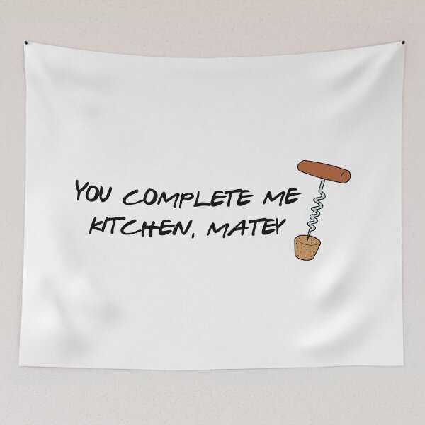 Item preview, You Complete Me Kitchen, Matey designed and sold by Shayli Kipnis.
