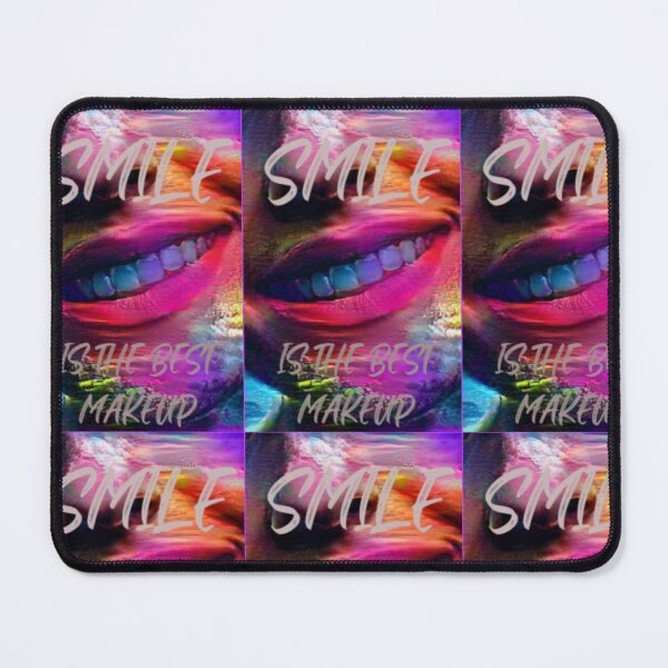 Item preview, Smile is the best make up with grey wording shown teeth designed and sold by Bekindtome.