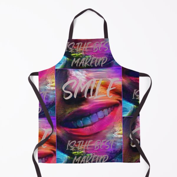 Item preview, Smile is the best make up with grey wording shown teeth designed and sold by Bekindtome.