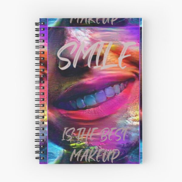Item preview, Smile is the best make up with grey wording shown teeth designed and sold by Bekindtome.