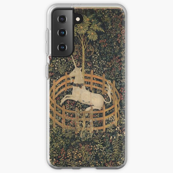 Unicorn in Captivity Unicorn Tapestry Fantasy Samsung Galaxy Soft Case
