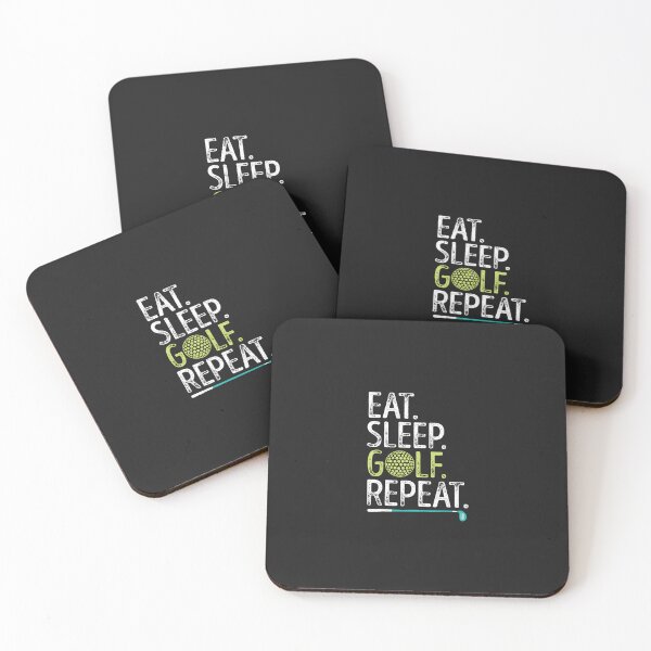 Item preview, Eat Sleep Golf Repeat Golfing Golfer Funny Men Women Sports designed and sold by ufodinosaur.