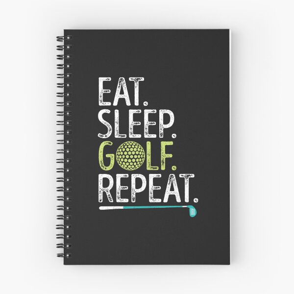 Item preview, Eat Sleep Golf Repeat Golfing Golfer Funny Men Women Sports designed and sold by ufodinosaur.