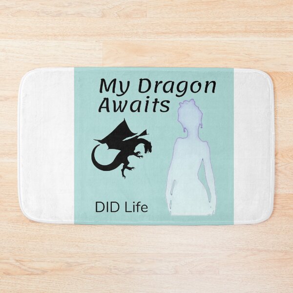Item preview, "My Dragon Awaits" Dragon Protector Alter in Mint+Black designed and sold by GladBlackLamb.