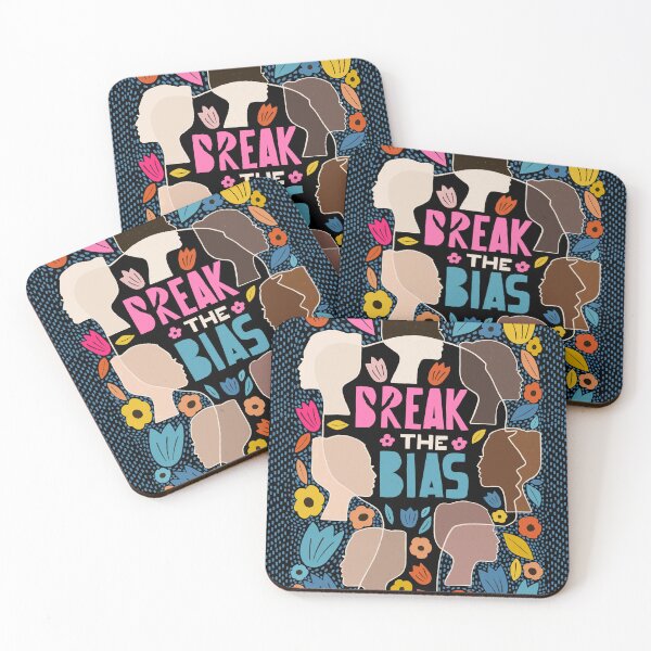 Item preview, BREAK THE BIAS - Hand Drawn Lettering designed and sold by DesignsbyRoochita Studio.