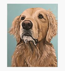 Golden Retriever Art Photographic Print