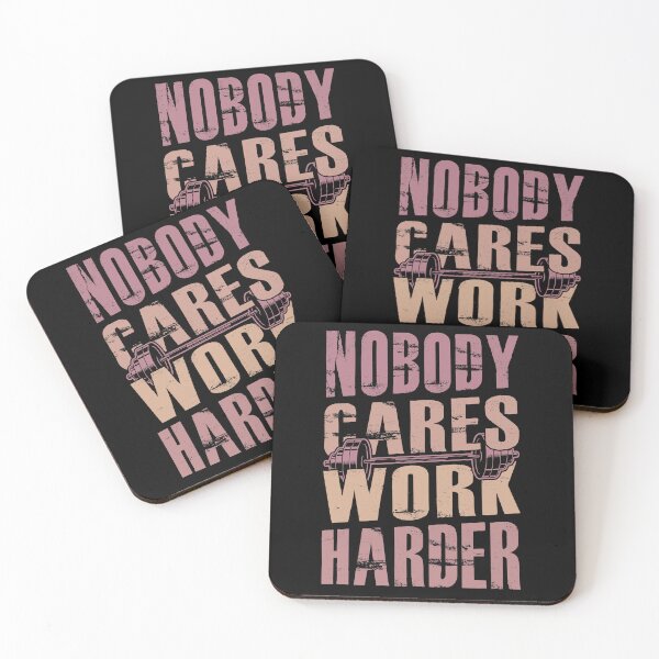 Item preview, Nobody Cares Work Harder | nobody cares work harder shirt | workout motivation shirt designed and sold by FurioInc.