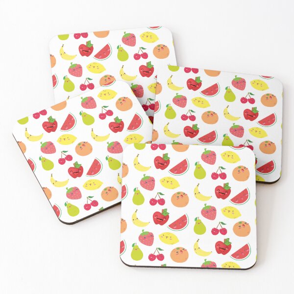 Item preview, Cute happy fruits designed and sold by aninanime.