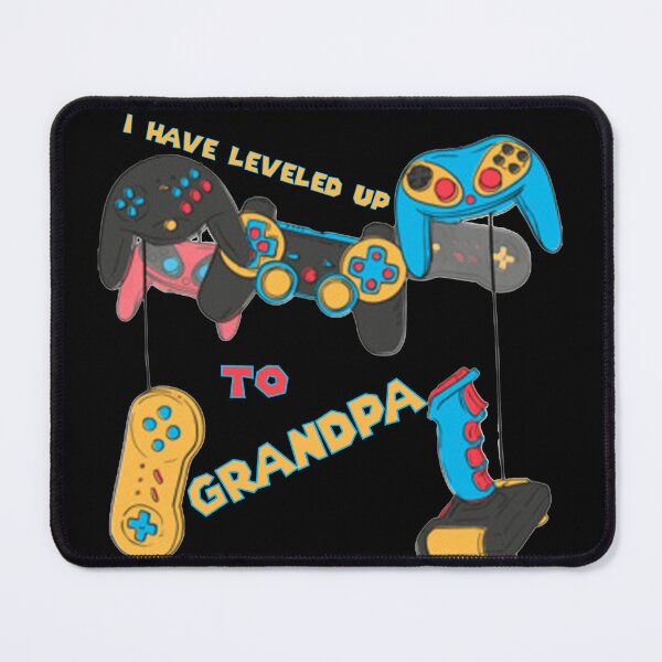 Item preview, I've Leveled Up To Grandpa Funny Gamer T-Shirt designed and sold by MarioFun.