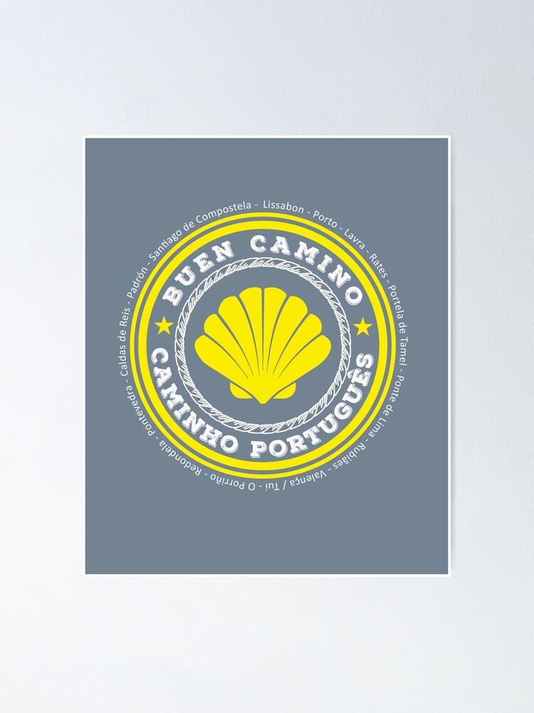 Buen Camno De Santago Patch (3.5 nch) ron/sew-on Badge Sant James