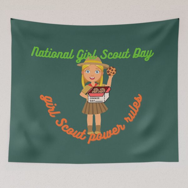 Item preview, National Girl Scout Day designed and sold by SolSel ⭐⭐⭐⭐⭐.