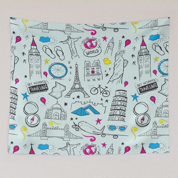 Item preview, Travel Pattern I designed and sold by Lemon Pepper.