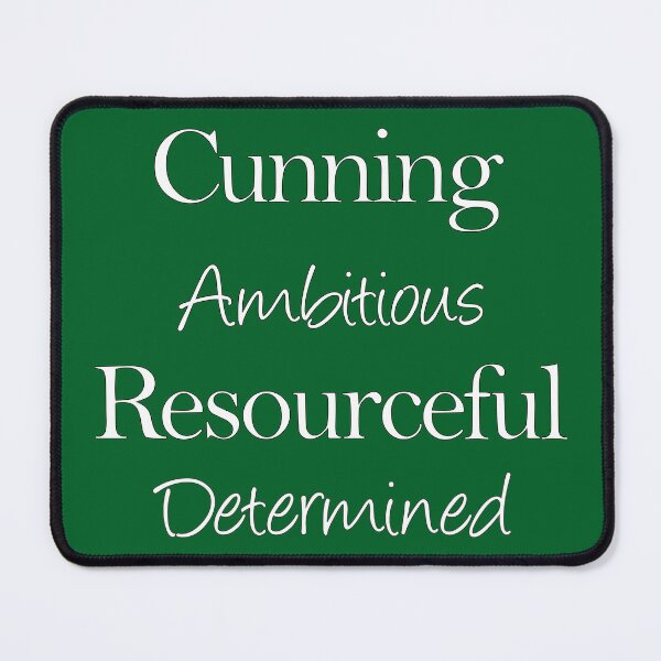 Item preview, Cunning Ambitious Resourceful Determined designed and sold by Jeremy Lee.