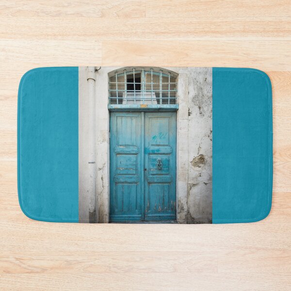 Item preview, Photo of an blue old wooden door on the island of Crete, Greece designed and sold by Diana van Neck.