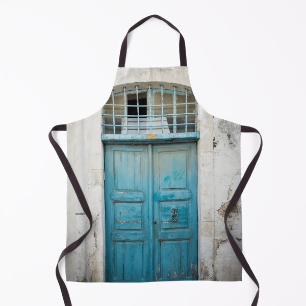 Item preview, Photo of an blue old wooden door on the island of Crete, Greece designed and sold by Diana van Neck.