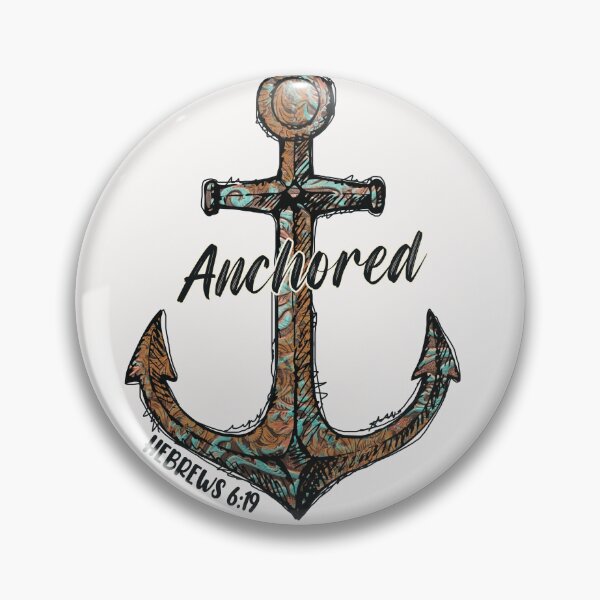 Item preview,  Anchored Hebrews 6:19 small emblem designed and sold by T-Hand141Homestead.