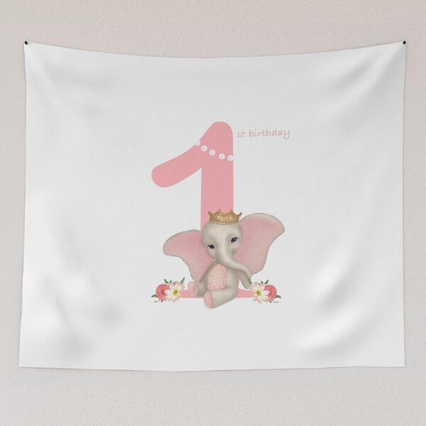 Item preview, First birthday girl  designed and sold by ValandMolly.