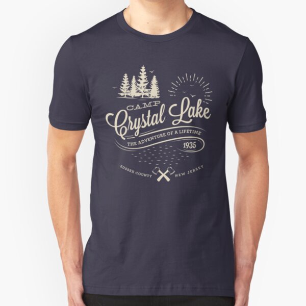 Camp Crystal Lake Slim Fit T-Shirt