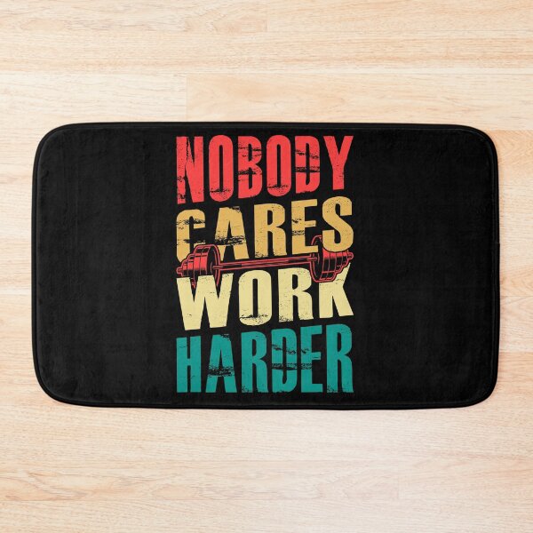 Item preview, Nobody Cares Work Harder | nobody cares work harder shirt | workout motivation shirt designed and sold by FurioInc.