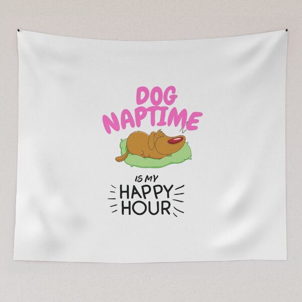 Item preview, Dog naptime is my happy hour Classic T-shirt  designed and sold by dirlkhiat.