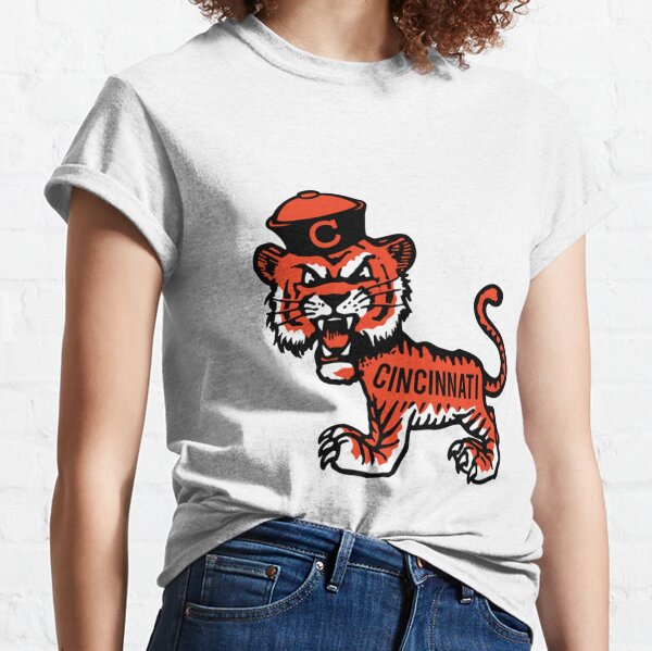 Cincinnati Bengals football Who Dey mascot tiger attack shirt