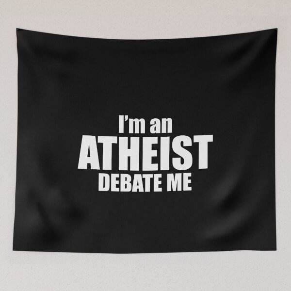 Item preview, I'm an atheist debate me designed and sold by LandaMacorn.