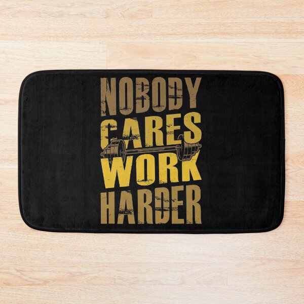 Item preview, Nobody Cares Work Harder | nobody cares work harder shirt | workout motivation shirt designed and sold by FurioInc.