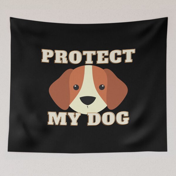 Item preview, Protect My dog Classic . designed and sold by ElaineFaire.