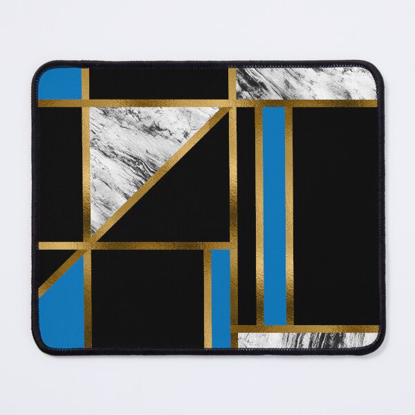Item preview, Luxurious Blue And Gold Marble Texture designed and sold by RomeoSketches.