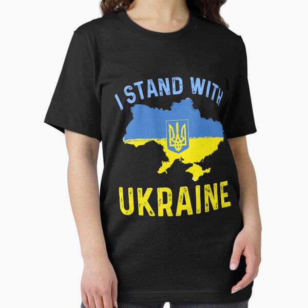 Item preview, I Stand With Ukraine | Support Ukraine Freedom designed and sold by AlexaTees.