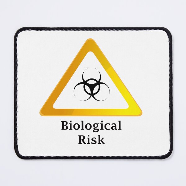 Item preview, Biological hazard, Caution high voltage danger sign, do not touch designed and sold by Noe91.