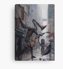 Life is a Dance in The Rain Canvas Print